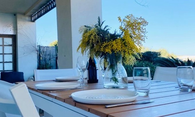 Marine de Saint Ambroggio Apartment | 3-room apartment with air conditioning and parking, 200m from the beach