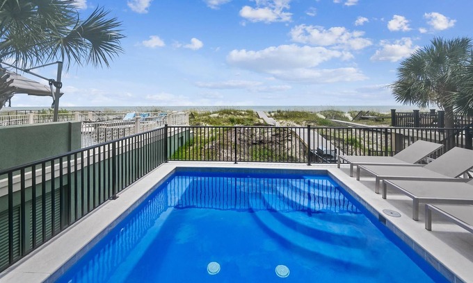 Palmetto Dunes House | 3 Singleton, Oceanfront, Free Golf, Pool, Elevator, Pickleball