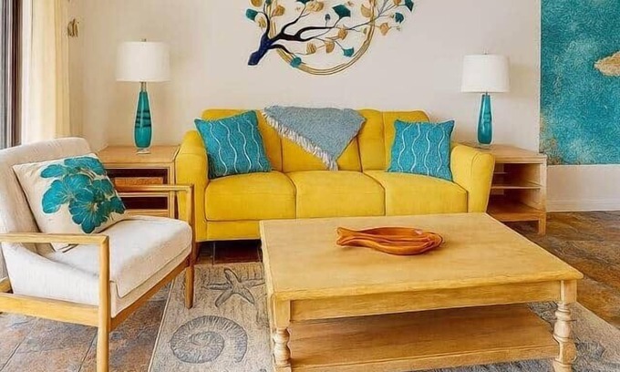 Bel Air Apartment | 3-Story Lagoon Haven: Dock & Resort Amentities