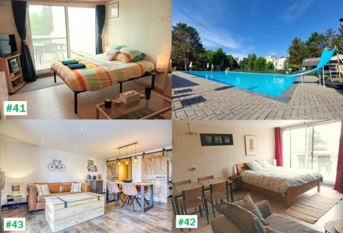 Han-sur-Lesse Apartment | 3 Studios - 3 Ambiances - Tout confort - Piscine ouverte juillet aout - Zwembad open july augustus
