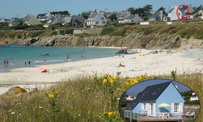 Plozevet House | 3* wooden house, 2 steps from the sandy beach, Wifi, Bikes, Parking, Garden