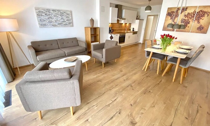 Monchgut-Granitz Apartment | 3-zimmer Ferienwohnung Komfort - 02 - - Mönchgut Living & spa -