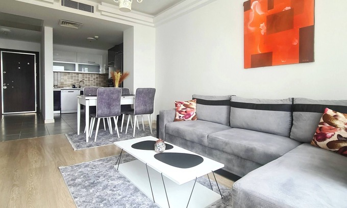 Skopje Region Apartment | 30th Floor-Skyline above a City