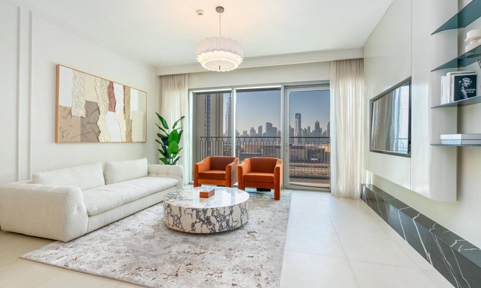 Za'abeel 2 Apartment | 313 Luxurious Apartment in Downtown with Burj Khalifa Views
