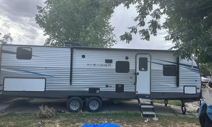 Fort Benton House | 33’ pet friendly Tavel Trailer, sleeps 10. Great for families.
