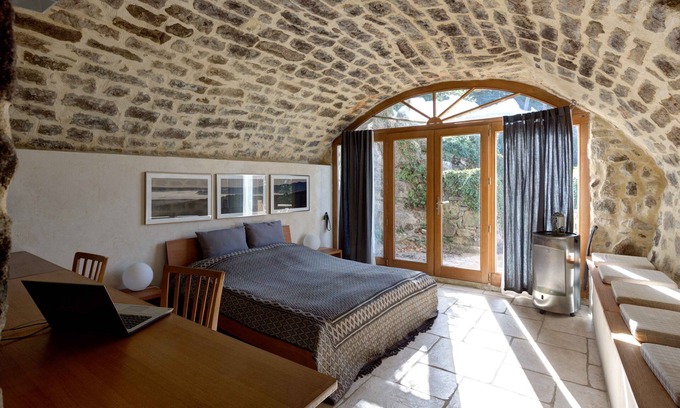 Sanilhac Cottage | 350 year-old sandstone house with a beautiful view of the valley in unspoilt nature