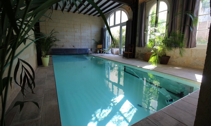 Saumur House | 3500 SQF/HISTORIC HOUSE WITH WARMED POOL IN THE OLD SAUMUR/GREAT VIEWS