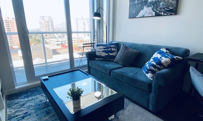Central Lonsdale Condo | 360º Rooftop Patio Views... Your-Home-Away-From-Home