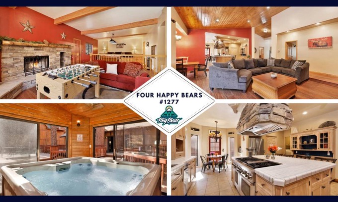 Evergreen Estates Cabin | 361 m² Cabin ∙ 5 bedrooms ∙ 16 guests