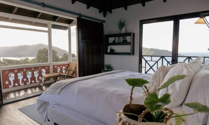 Great Camanoe Island Villa | 3bed 3 bath villa w/natural plunge pool on