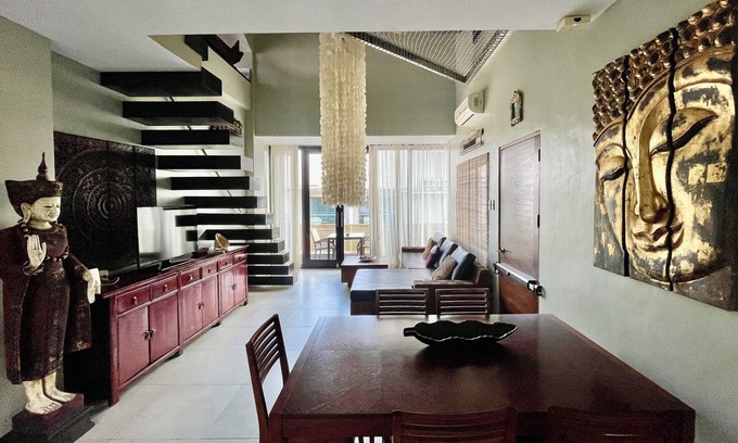 Aklan Province Condo | 3bedroom Penthouse in Boracay Station 1 Less than 5 minute walk to the Beach