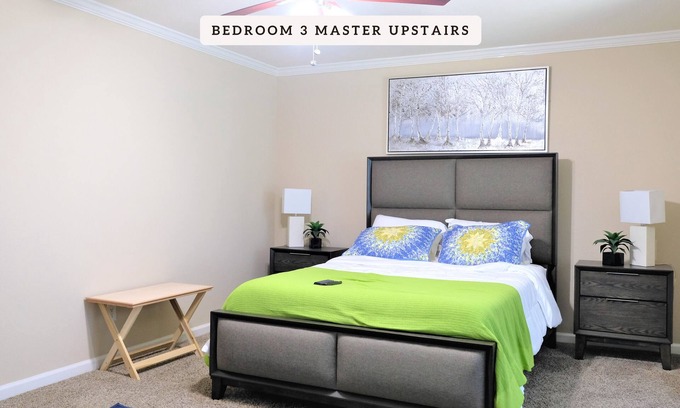 Stafford House | 3Bedrooms,5 Beds ❤ Near Downtown