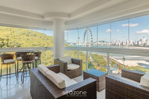 Pioneiros Apartment | 3BR Apt sea view & Ferris wheel BC BSD1501