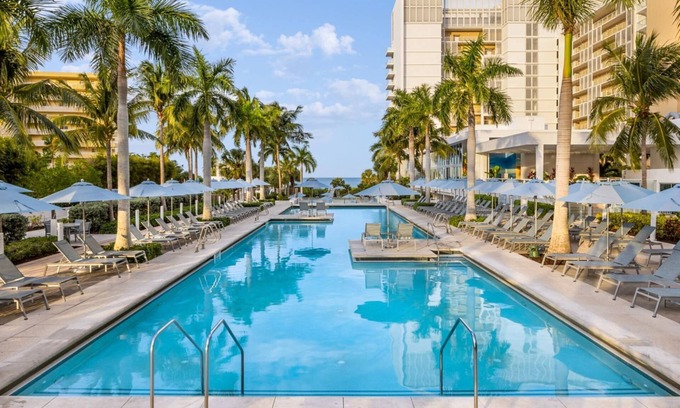 Marco Island Condo | 3BR Gulf Front! Marriott Crystal Shores Resort - Luxurious Condo - Beachfront Resort