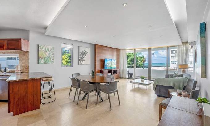 Isla Verde Apartment | 3BR in Boutique Condo 30 meters from one of the World’s Top City Beaches