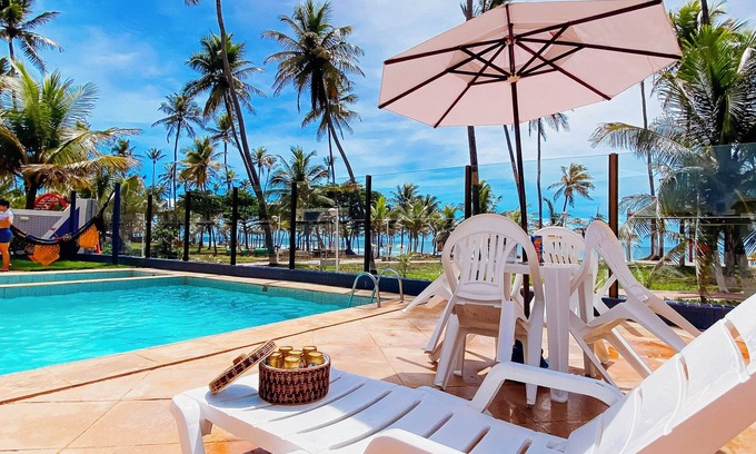 Flamengo House | 4/4 DUPLEX VILLAGE, SEA FRONT WITH AIR CONDITIONING.