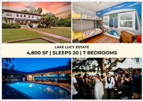 Fairvilla House | 4,800 sf Estate Pool Lake Weddings and Events