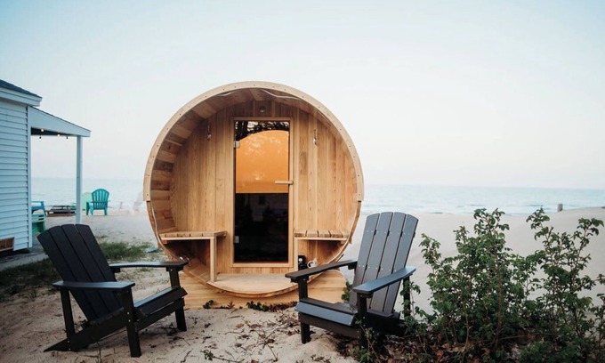 Greenbush Cabin | 4 Beachfront Cottages - New Bathrooms/Roofs!