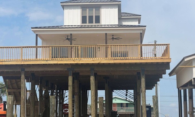 Chauvin House | 4 bed 4 bath waterfront camp in Cocodrie, LA - Perfect for fishing, Family & Fun