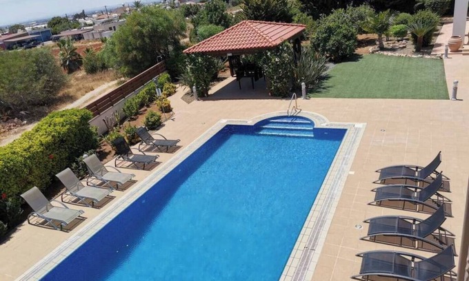 Sotira Villa | 4 bed stunning villa with 11 x 5m pool & orchard
