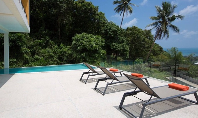 Koh Samui Villa | 4 Bedroom Seaview Villa Diamond SDV371 By Samui Dream Villas