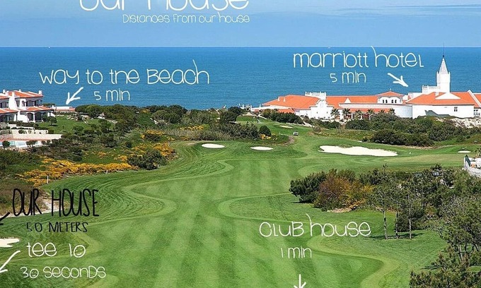 Praia del Rei House | 4 bedroom Town House for 8 people, close to everything you need!