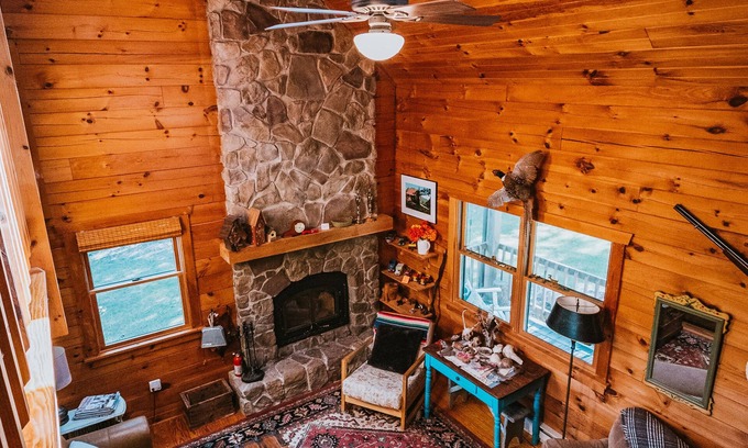 Old Fields House | 4-bedroom Vacation Cabin on 50 Private Acres