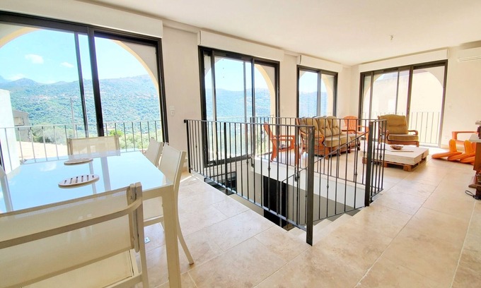 Aregno Apartment | 4 Calme, Jardin, Plage 6kms
