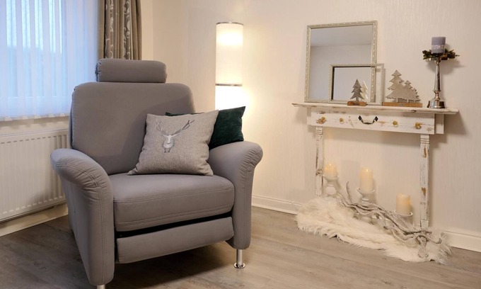 Wolfshagen Apartment | 4* Feel at home in a cozy apartment with south-facing balcony
