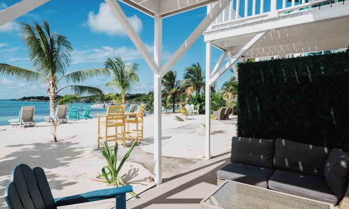 Great Guana Cay Hotel | #4 - Guana Beach Inn @sunset beach, Guana Cay