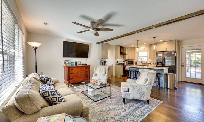 Wilmington House | 4 Mi to Beach: Wilmington Home w/Gazebo Deck!