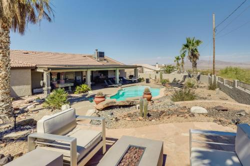 Lake Havasu City House | 4 Mi to Lake Havasu State Park Home with Mtn Views!