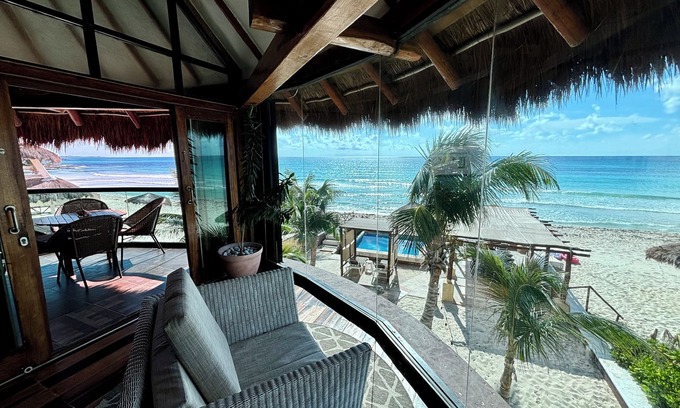 Playa del Secreto House | 4-Bedroom Penthouse, Private Beach, Chef, Wi-Fi, Housekeeping, Kayaks