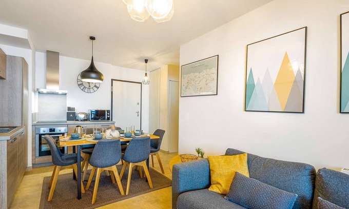 Chatel Apartment | 4-person flat - modern, close to the centre and slopes, terrace