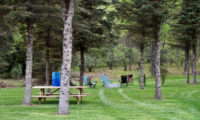 Luther RV Rental | 4 Private RV Campsites surrounded by "Knotty Pines", Minutes from ORV Trails.