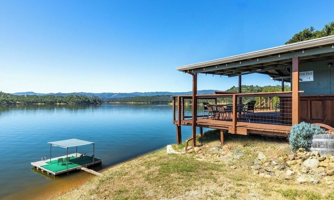 Bradley Cabin | 4. Waters Edge Cabin (on private peninsula with dock)