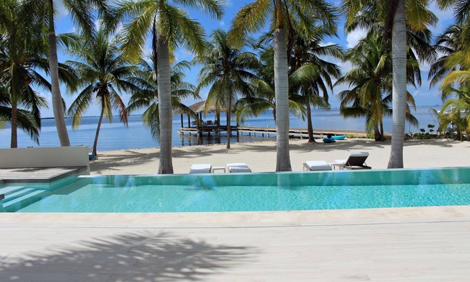 Rum Point Villa | # 43: a contemporary villa in a prime Cayman Kai location, with 50ft pool & dock