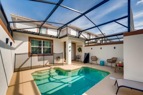 Poinciana House | 4810 LL - 5BD Private Pool Townhome - Storey Lake