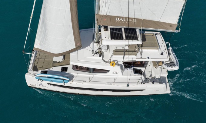 Road Town Boat Rental | 49' Luxury Sailing Catamaran Sleeps 8 All inclusive with Captain & Private Chef