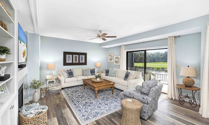 Kiawah Island Condo | 4914 Turtle Point: 2BR Beauty, Lagoon Views, $250 Beach Gear/Bike Credit
