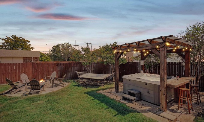 Plano House | 4BR/2BA Home - Hot Tub, Grill & Playground
