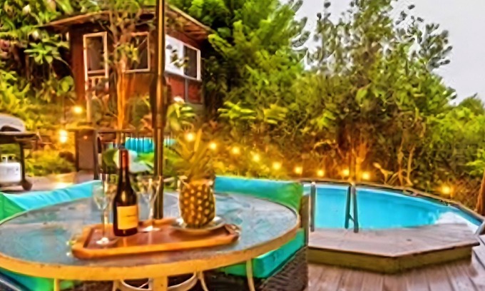 Holualoa Villa | 4BR/2BA Kona Rainforest Oasis at Beach in Coffee Country