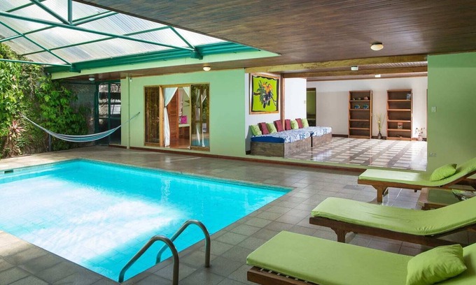 Santa Ana House | 4BR Casa Peces Santa Ana, Private Indoor Pool & Sauna!