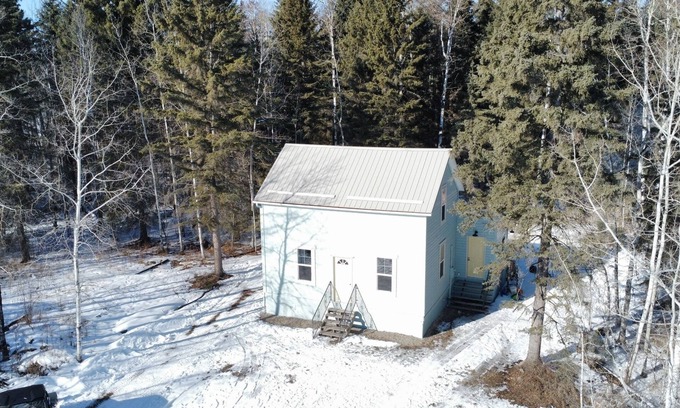 West Central Saskatchewan Cabin | 5 acres. Right beside boat launch! Parking for boats, skidoos and quads.