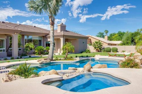 Central Scottsdale Apartment | 5 bd Luxury Oasis Heated Pool Spa Pickle Ball