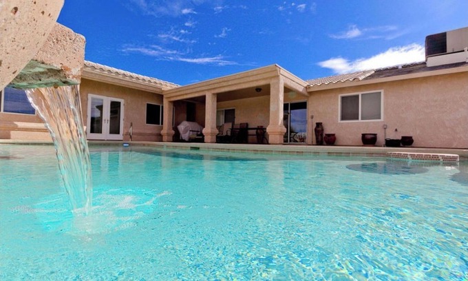 Lake Havasu City House | 5 BDRM PRIVATE PARADISE WITH POOL & CASITA ON THE LAKE SIDE OF 95!