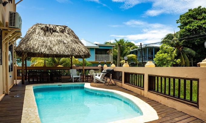 Placencia Apartment | 5-Bed, 4-Bath Villa with Private Pool, Sleeps 13