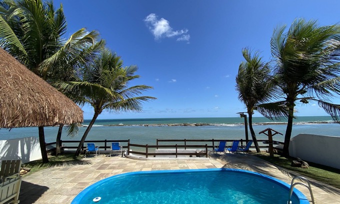 Ipojuca House | 5 Bedroom House (3 suites) 'on the sand' in Serrambi