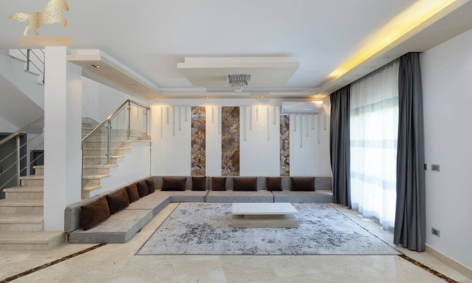 Sheikh Zayed City Villa | 5-bedroom villa with garden in bel air beverly hills-sheikh zayed