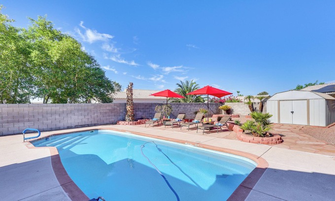 Fort Mohave House | 5 Mi to CO River: Home w/Pool in Fort Mohave!